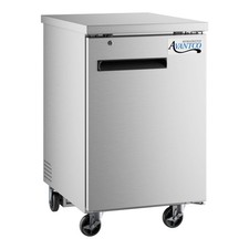 23" Stainless Steel Solid Door Back Bar Refrigerator