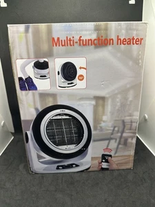 1000W Ceramic Space Heater w/ Remote Timer 360° Fan Heater NEW”