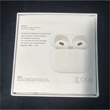 Apple AirPods with MagSafe Charging Case White Wireless Bluetooth In-Ear Mic