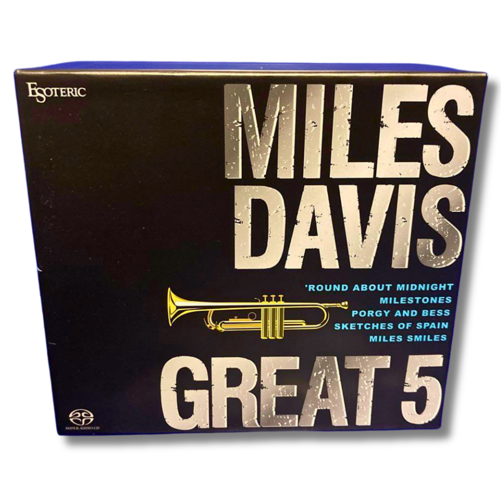 ESOTERIC Miles Davis Great 5 Japan Super Audio SACD Box Set Limited Edition USED