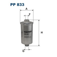 Kraftstofffilter für VW Scirocco 53 53B 27062464