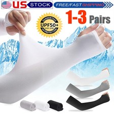 Arm Sleeves with Thumb Hole, Cooling UV Sun Protection Compression Tattoo Cover