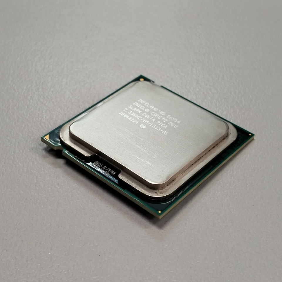 Intel Core 2 Duo E6550 CPU 2.33GHz 4MB Cache 1333MHz FSB LGA775 Processor SLA9X - Image 2 of 4