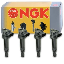 4 pc NGK 48870 U5074 Ignition Coils for UF554 UF-554 IC634 GN10441 E1054 zi