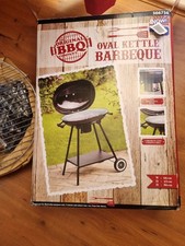 Oval Kettle BBQ Charcoal Grill