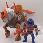 Vtg STRIDOR & MAN-E-FACES Motu Masters Of The Universe He-Man Action Figures Sm5