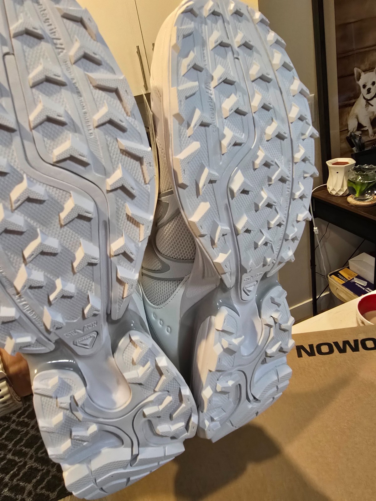 Salomon XT-Whisper White Lunar Rock Footwear Silver Men's Size 10 L47761900 NEW