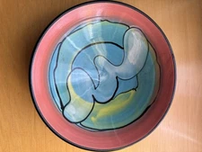 An Andrew Van Der Putten Polychrome Bowl