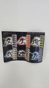 LEGO Bionicle 8592 Rahkshi Turahk w/ Book and Canister 98% Complete - No Blades