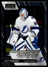 2023-24 O-Pee-Chee Platinum Marquee Rookies Matt Tomkins RC #287