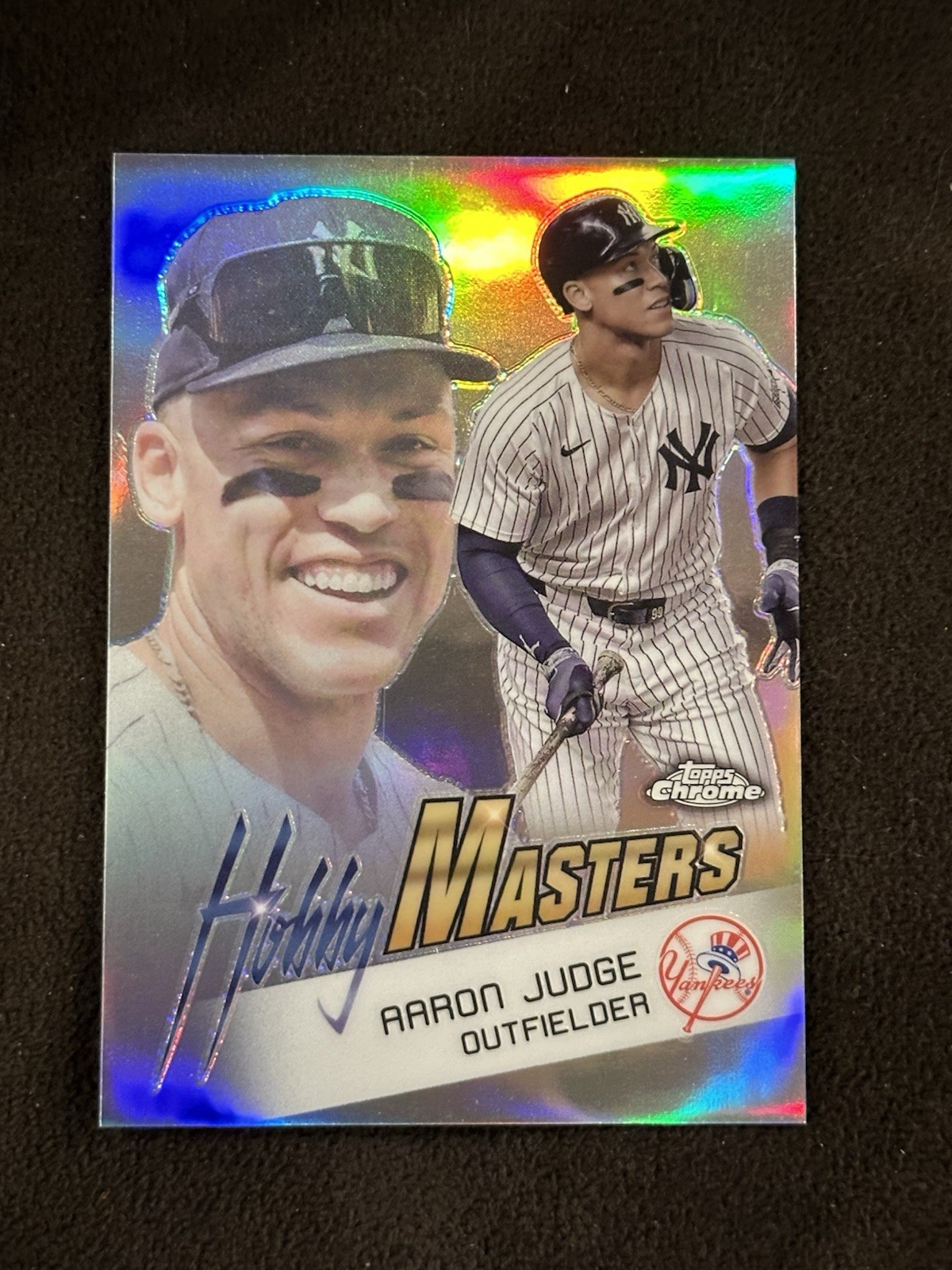 2025 Topps Chrome AARON JUDGE Hobby Masters #HM-4 Case Hit SSP Yankees