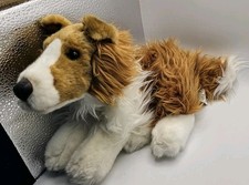 VTG Animal Alley Toys R Us 12" Collie Lassie Puppy Dog Stuffed Animal Plush 2000