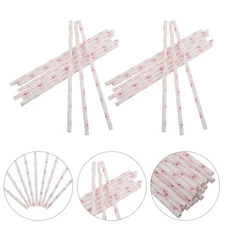 50 Pcs Cotton Candy Stick Sticks Concession Supplies Floss Paper