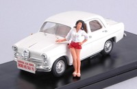 Rio 1/43 Alfa Romeo Giulietta Concorso Miss Italia 1955 Statisches Modell
