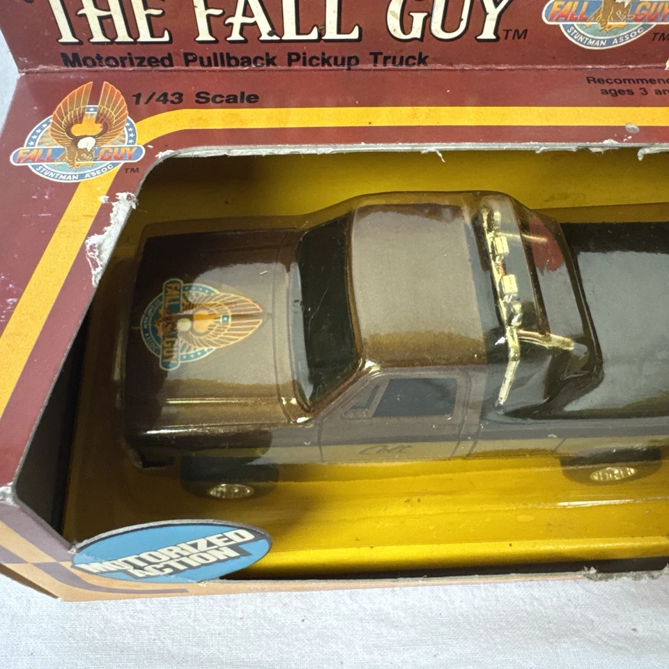 Camioneta retroceso motorizada Ertl The Fall Guy de colección 1/43 1722 diecast 1982 Foto 4 de 4