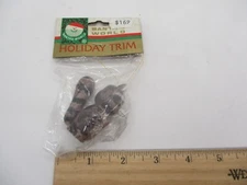 Vintage Santa's World: Holiday Trim Christmas Ornament Kurt Adler Raccoon