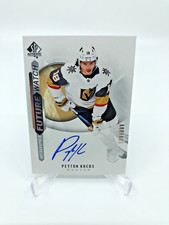 2020-21 UD SP Authentic Peyton Krebs Future Watch AUTO Rookie RC /999