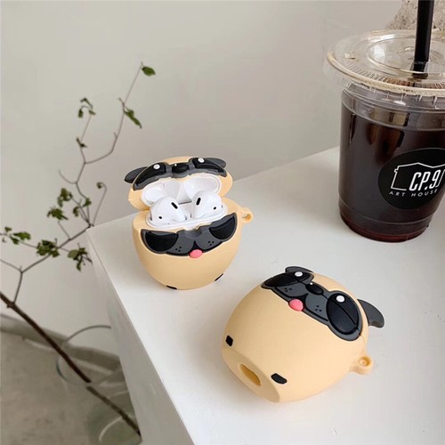Cute Dog Protective Cover Foldable Earphone Case Buds Cartoon Shell - 第 2/11 張圖片