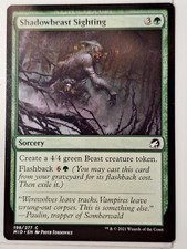 Shadowbeast Sighting - Innistrad: Midnight Hunt - Magic the Gathering MTG Nice!