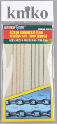Master Tools Trumpeter 06624 40cm fine chaines set (2types) NEU in OVP