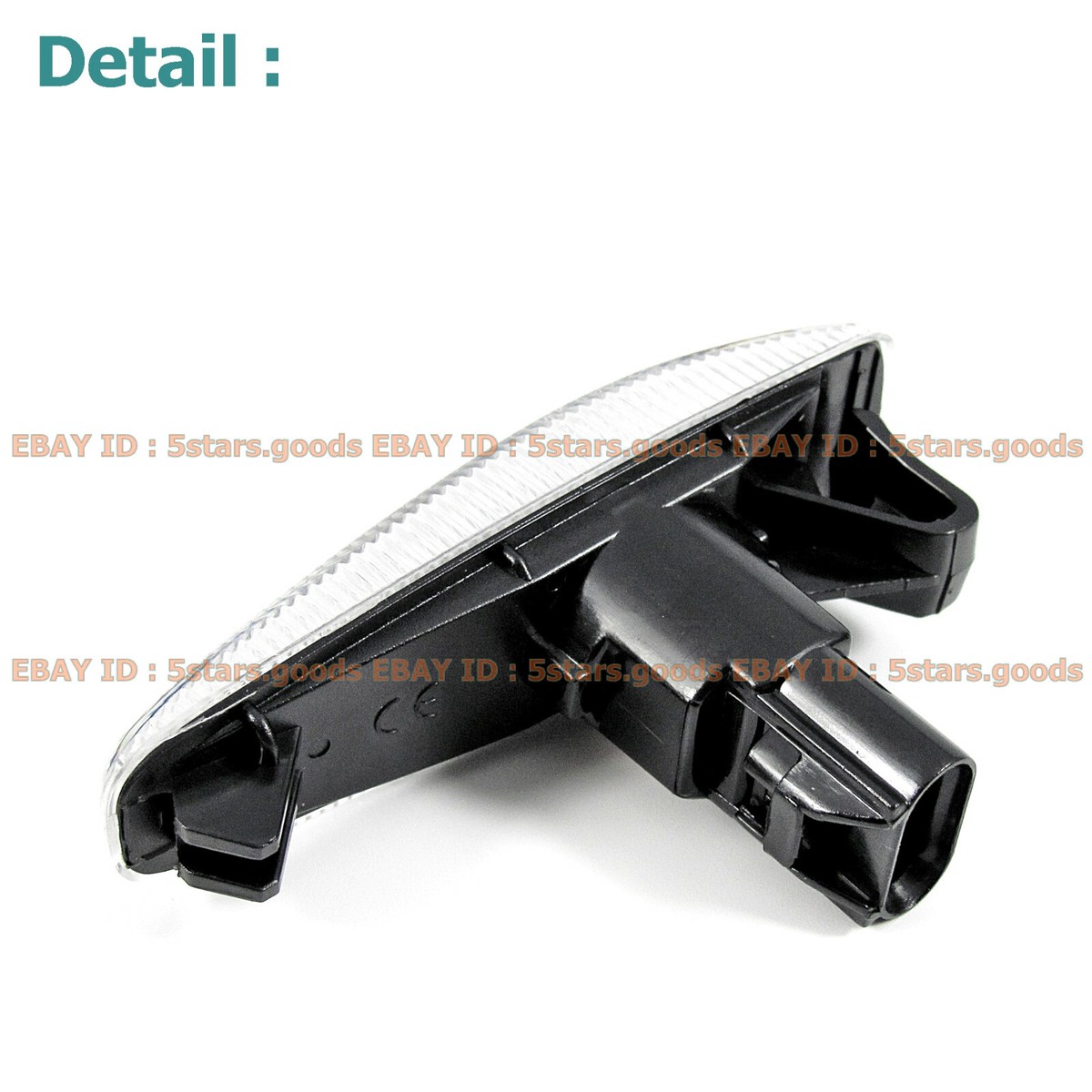 2 LED Side Fender Turn Signal Marker Light For 14-22
