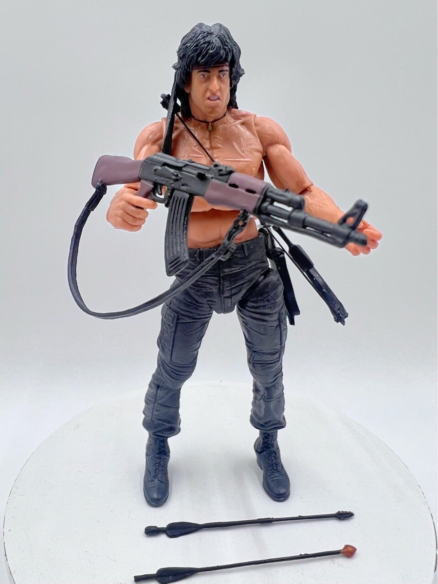 NECA ジョン・ランボー フィギュア NECA ネカ ランボー 怒りの脱出 ジョン・ランボー 7インチ