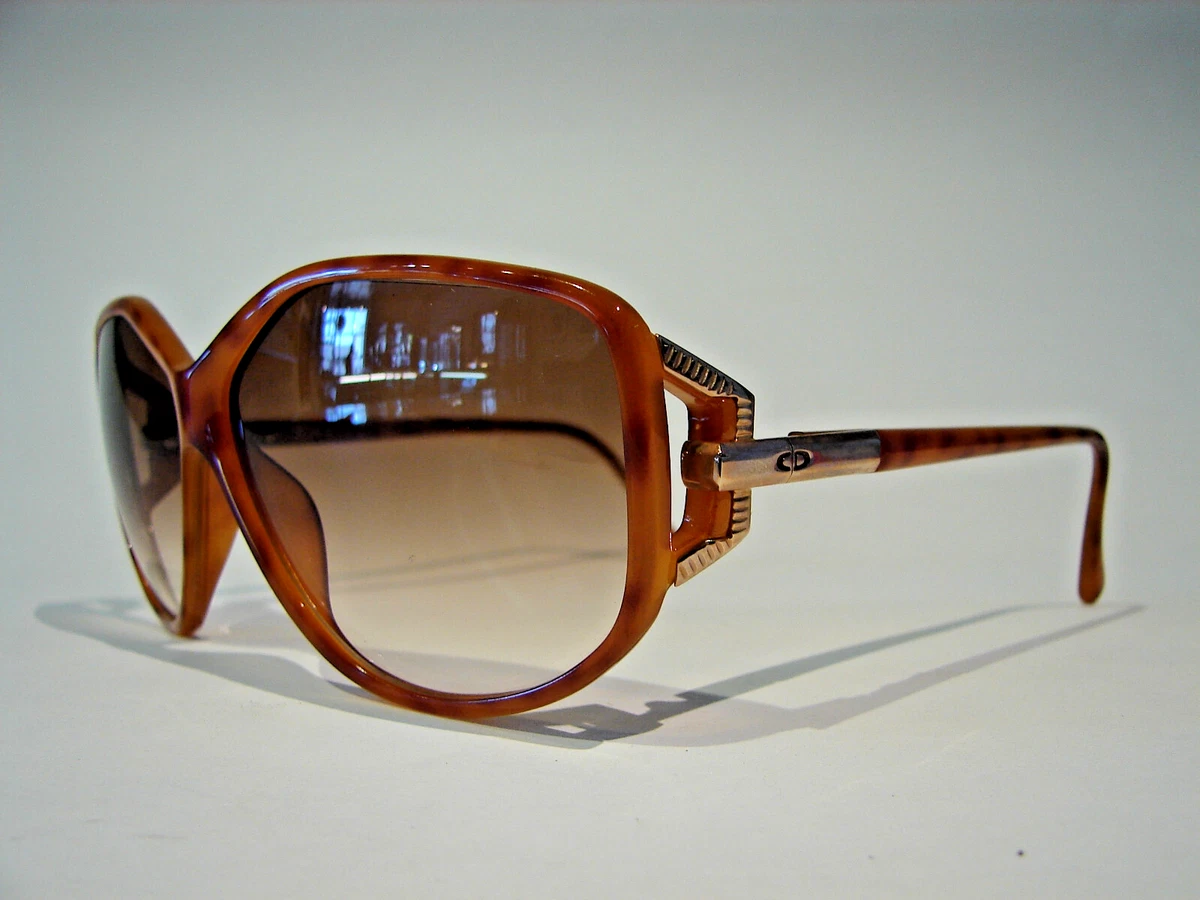 Dior Brown Gold Vintage Sunglasses for sale | eBay display picture 1