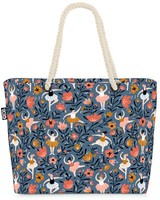 Void Tasche Ballett Blumen TäNzerin Tanzen Blumen Blumenmuster Landhaus