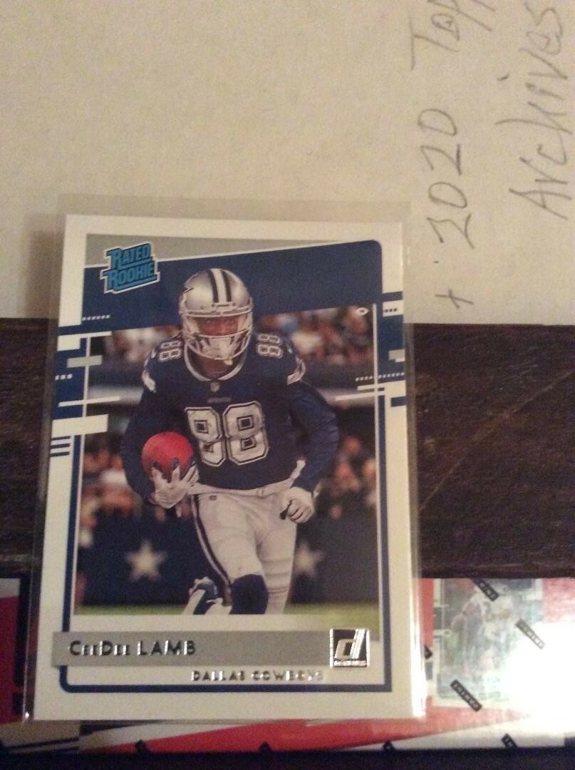 2020 Panini Donruss - Rated Rookie CeeDee Lamb #306 (RC)