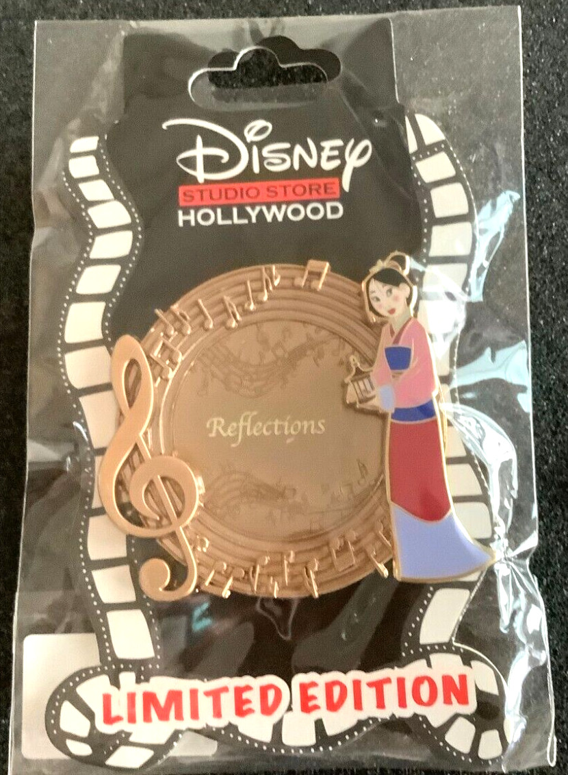 2022 Disney D23 Expo DSSH DSF Music Series LE 400 Pin - Reflections (Mulan)