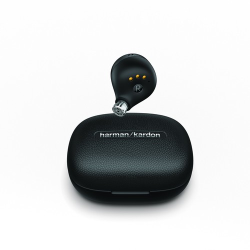 【NEW】HARMAN KARDON FLY TRUE WIRELESS IN-EAR HEADPHONES (BLACK) - Picture 10 of 17