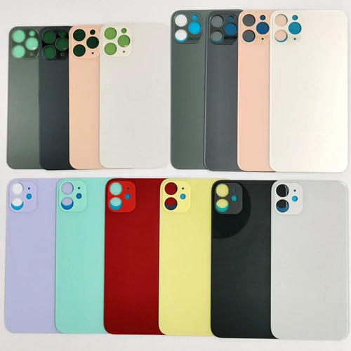 Battery Back Door Glass Cover For iPhone 8 X XS XR iPhone 11 12 13 14 15 Pro Max - Zdjęcie 3 z 37