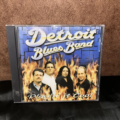 DETROIT BLUES BAND - Playin' It Cool - CD - **Mint Condition** - RARE