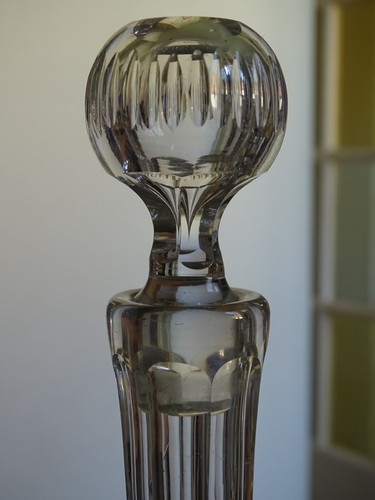 BACCARAT ANCIENNE CARAFE A VIN CRISTAL TAILLER MODELE RENAISSANCE 1920 - Picture 2 of 11
