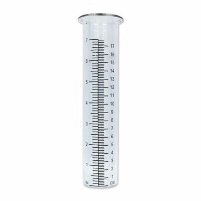 Rain Gauge Glass Tube - 8.25 x 2.25