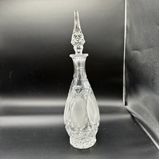 Antique Princess house liquor decanter Lead Crystal  Decanter with Stopper .
