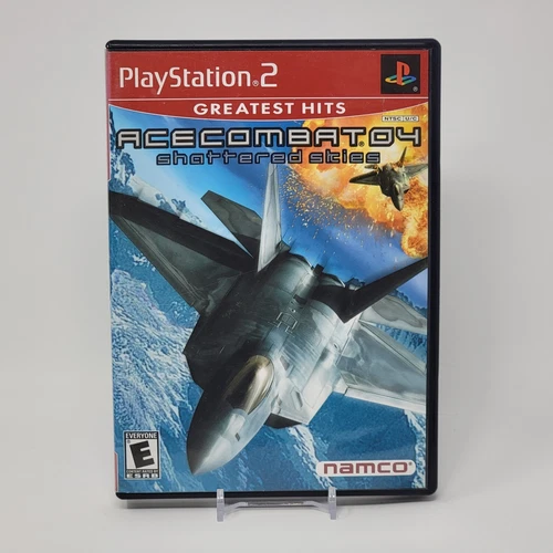 Ace Combat 04: Shattered Skies (PlayStation 2 PS2) Greatest Hits CIB & TESTED