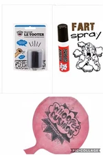 Liquid Fart Spray Can ~ Le tooter~ whoopie cushion combo pack gag gift stinky