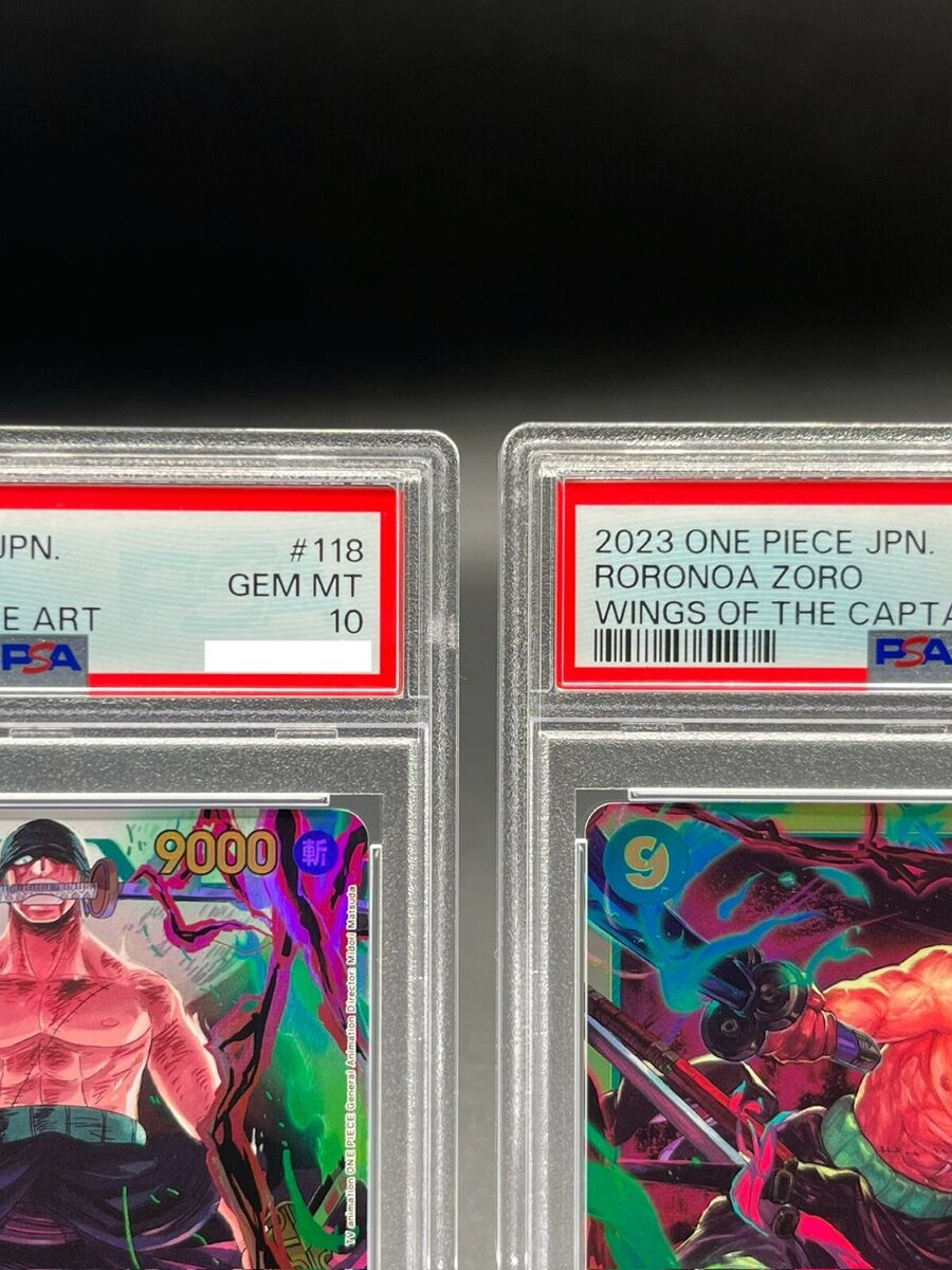 PSA 10 Roronoa Zoro OP06-118 SEC Parallel Set ONE PIECE Card PSA 10 Roronoa Zoro OP06-118 SEC Parallel Set ONE PIECE Card