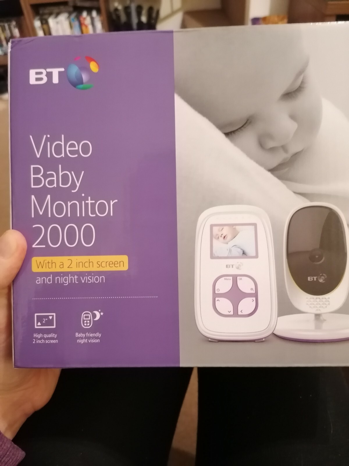 bt 3000 video baby monitor