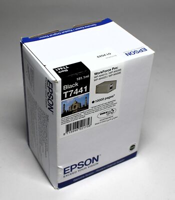 Original Epson | Tintenpatrone | Schwarz | C13T74414010 | T7441 | Neu und OVP