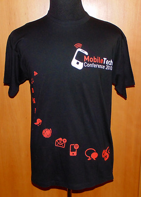 Shirt Mobile Tech Conference 2010  Gr.L