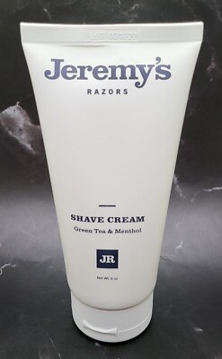 Jeremy's Razors SHAVE CREAM Green Tea & Menthol 6 oz | eBay