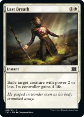 Double Masters 2022 - Last Breath - Foil