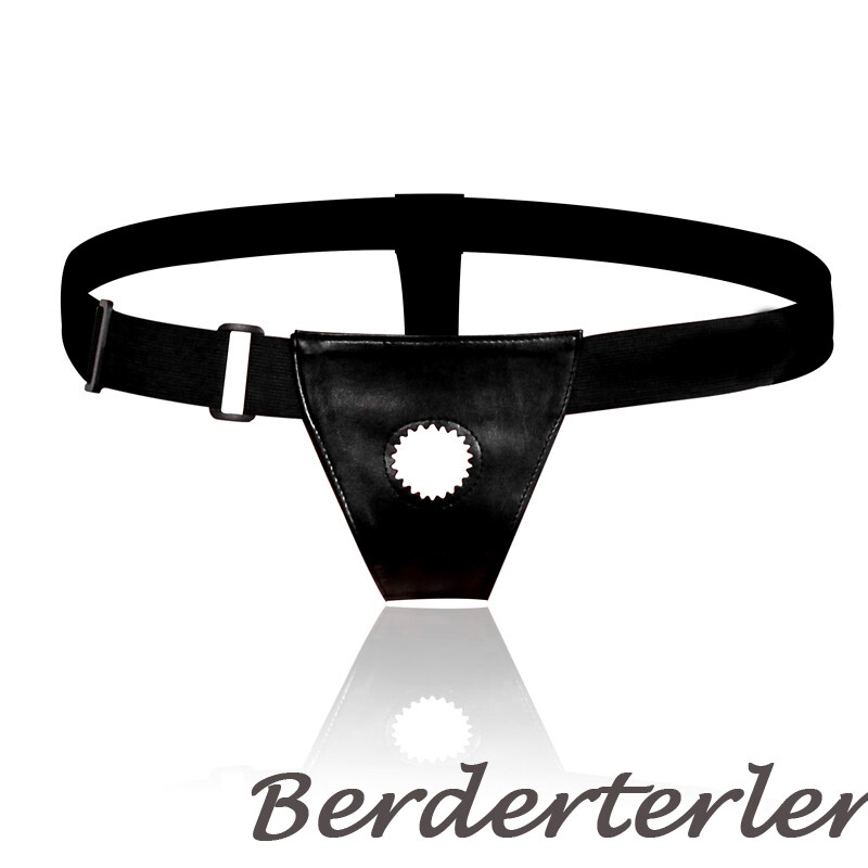 Black Strapon Dildo Lesbian Strap-on Harness Dildo Pants Fit for Different Size | eBay