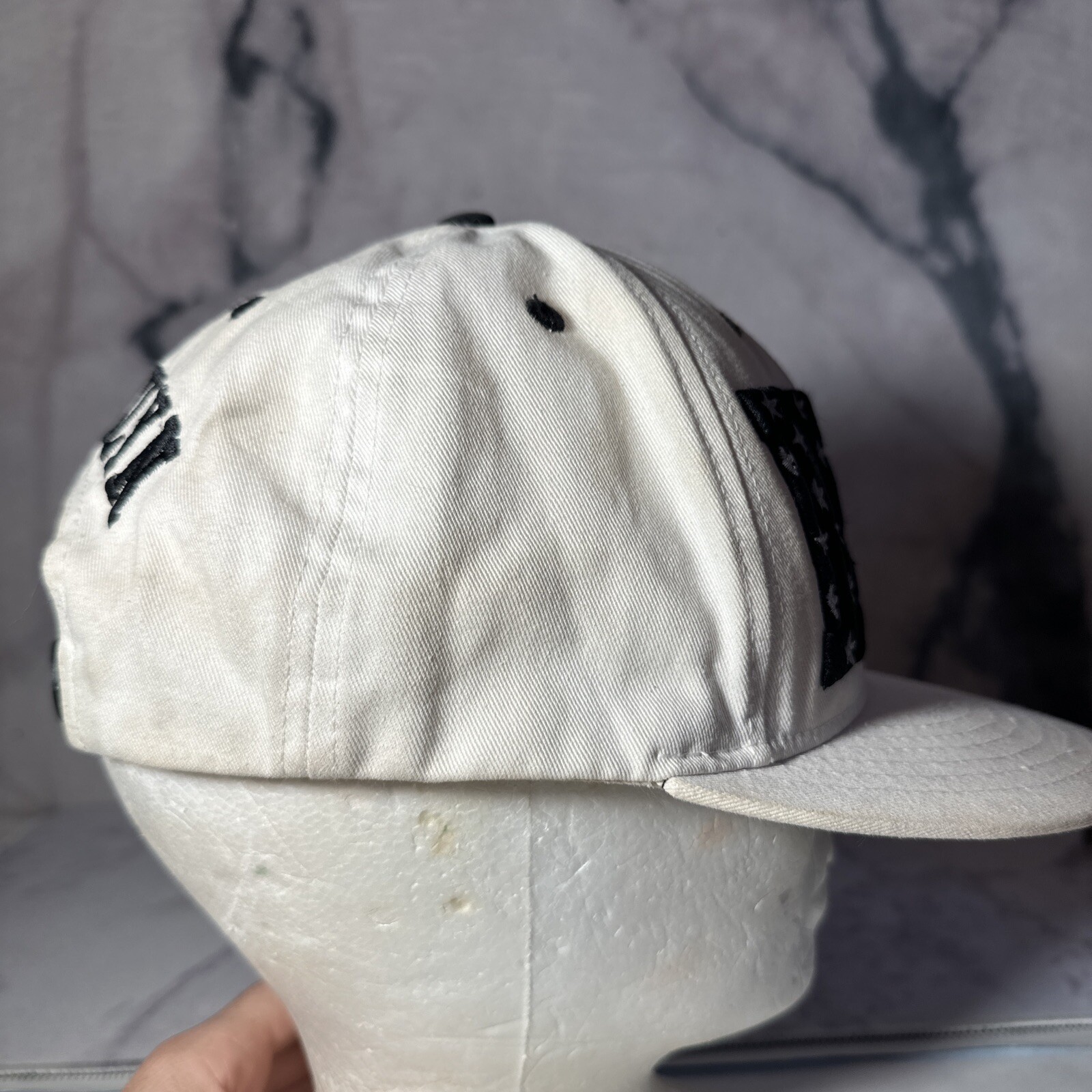 Brooklyn US Flag Hat by Carbon Elements Black & W… - image 5