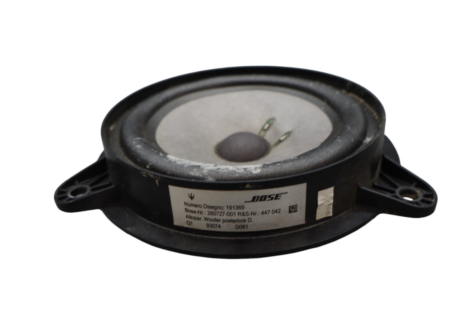 Maserati Quattroporte 2003-2012 Rear Right Speaker