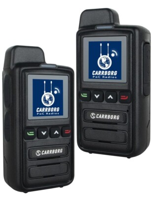 CARRBORG X13 Lite Global 4G Walkie Talkie Long Range with 1-Year Free Data | ...