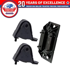 Fits 2000-2001 Jeep Cherokee 4.0L Engine Motor & Transmission Mount Set 3pc :