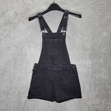 Wallflower Overalls Shorts Womens Black Denim...